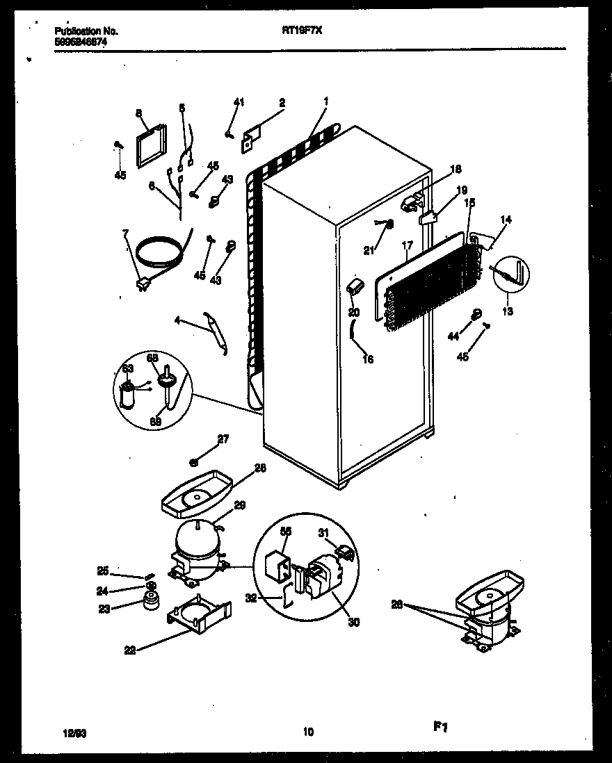 SYSTEM AND AUTOMATIC DEFROST PARTS