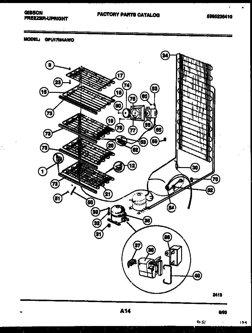 System and electrical parts