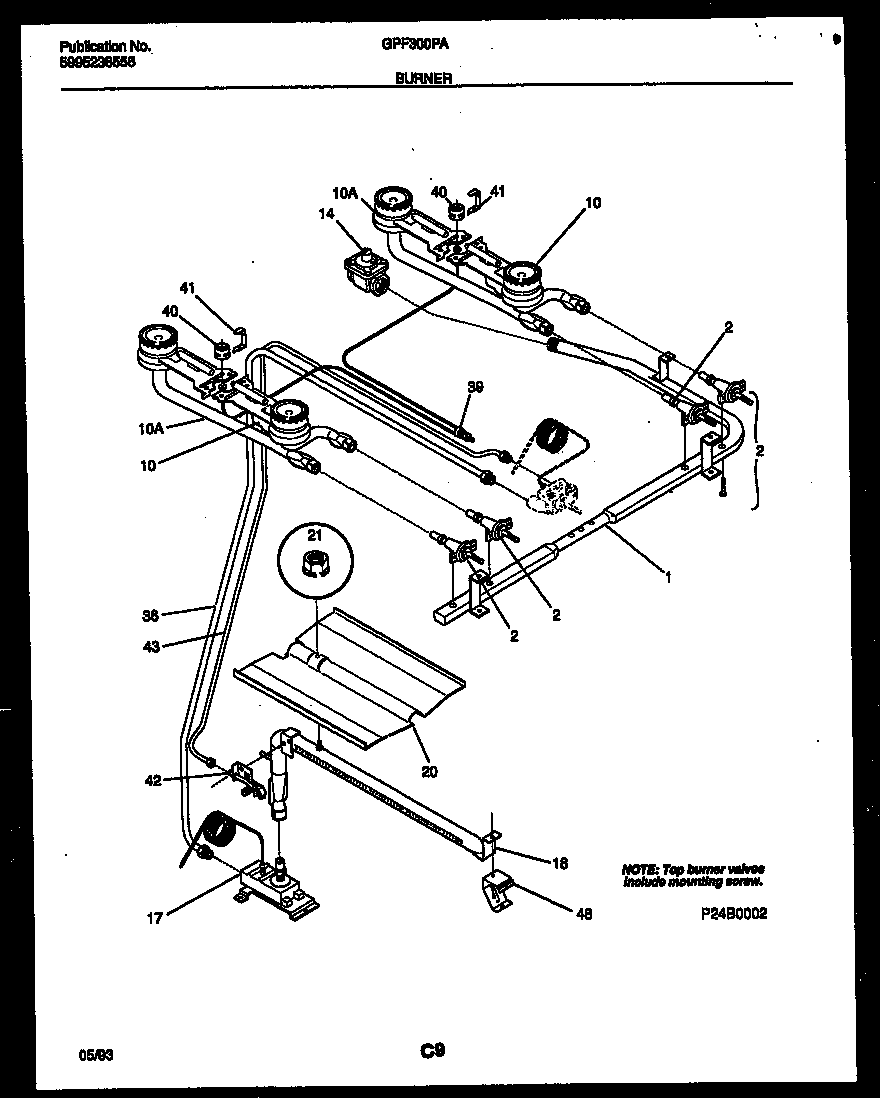 BURNER PARTS