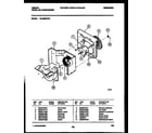 Gibson GAC088P7A3 air handling parts diagram