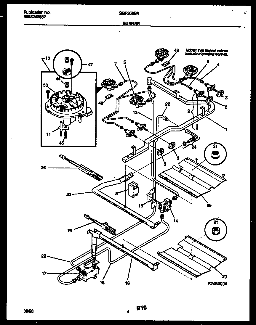 Burner parts