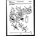 Gibson EL27M6WAFA cabinet and component parts diagram