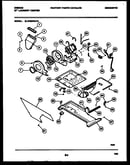 Blower, idler arm clutch and motor parts