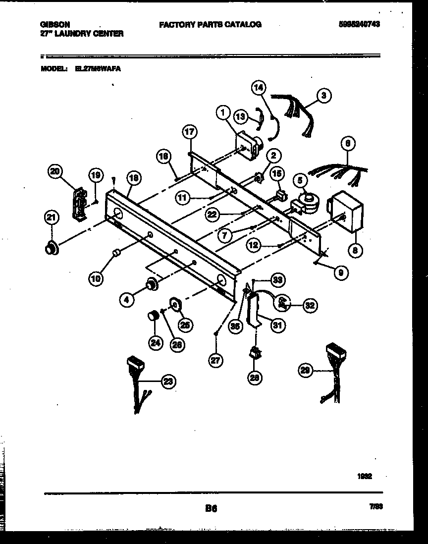 Console and control parts
