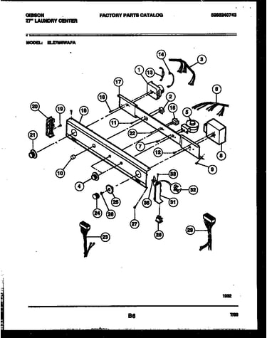Console and control parts