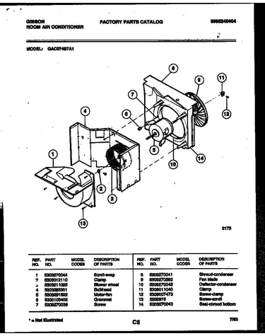 Air handling parts