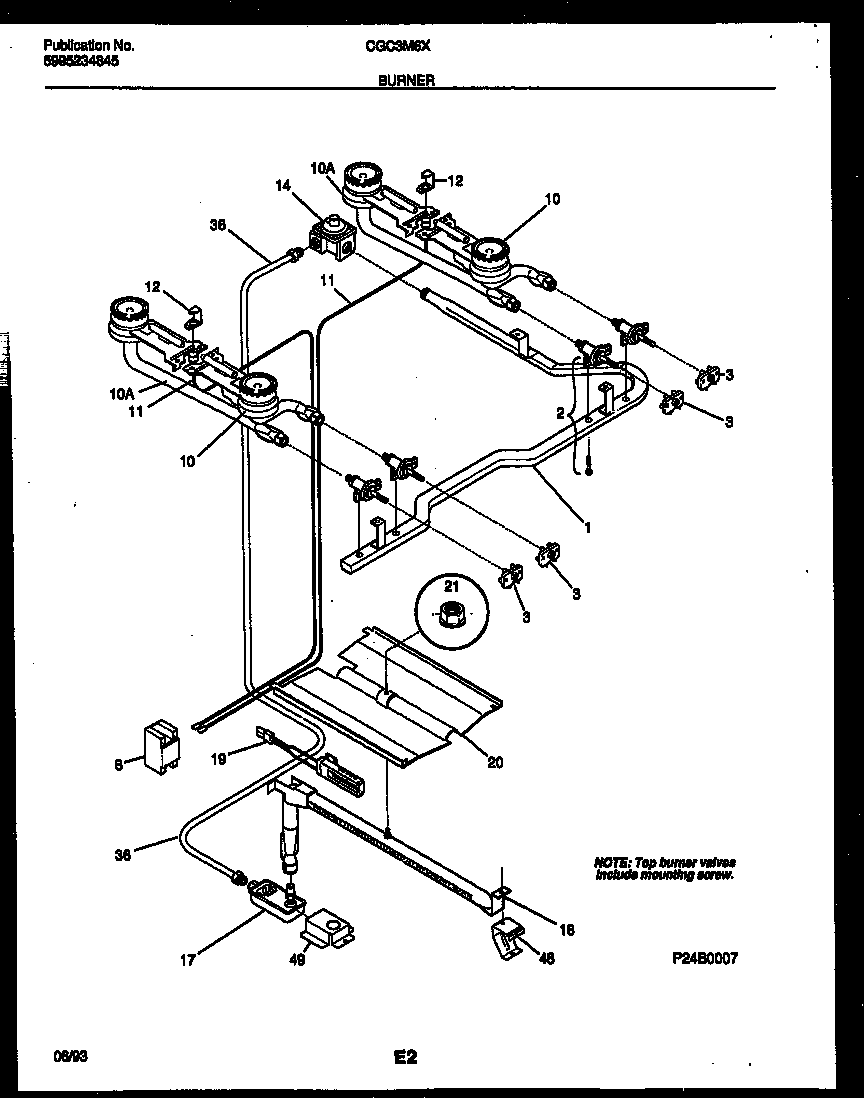 Burner parts