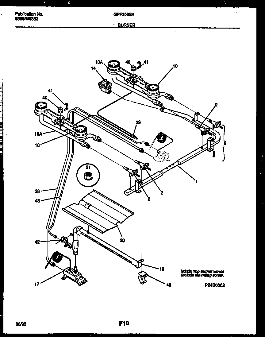 Burner parts