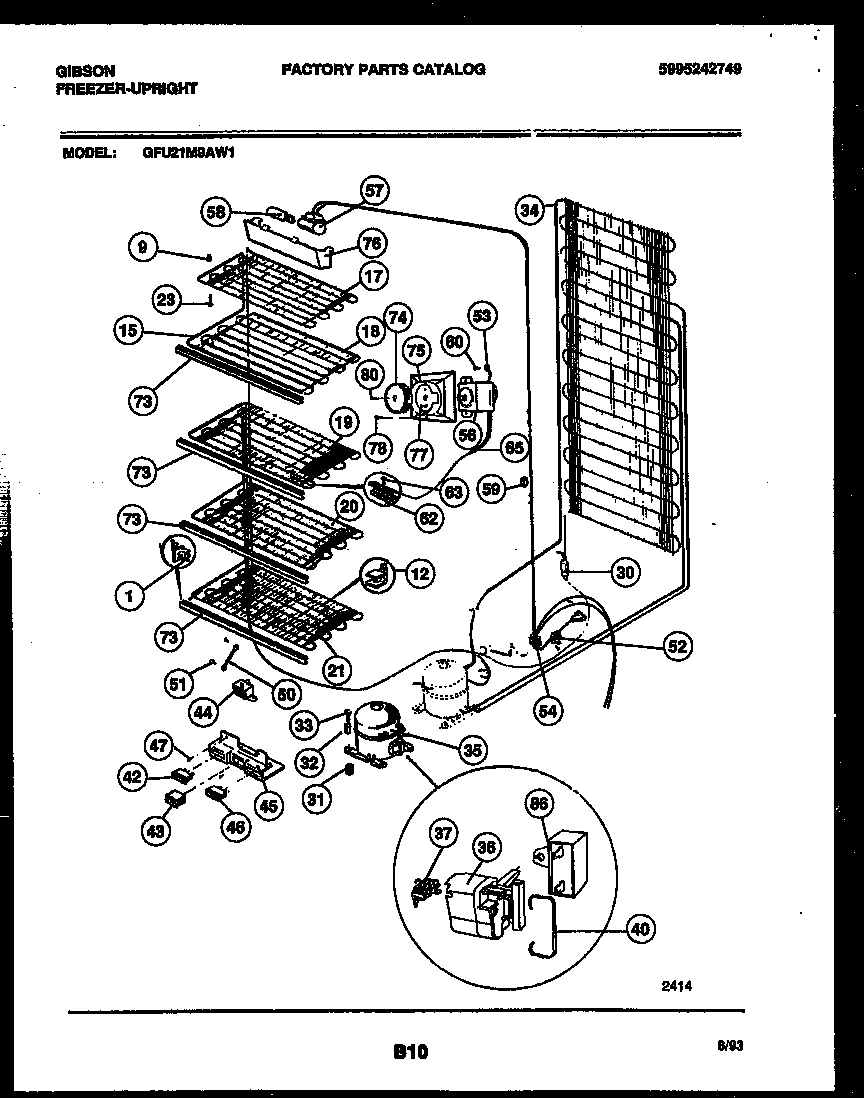 System and electrical parts