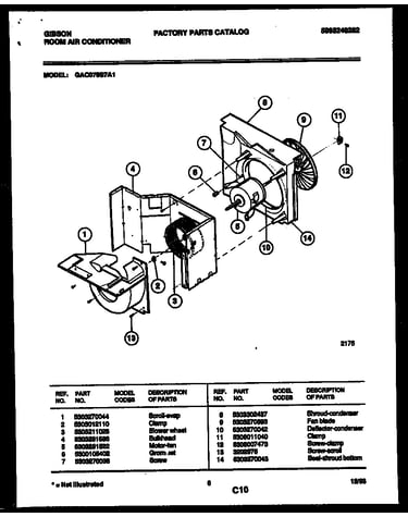 Air handling parts