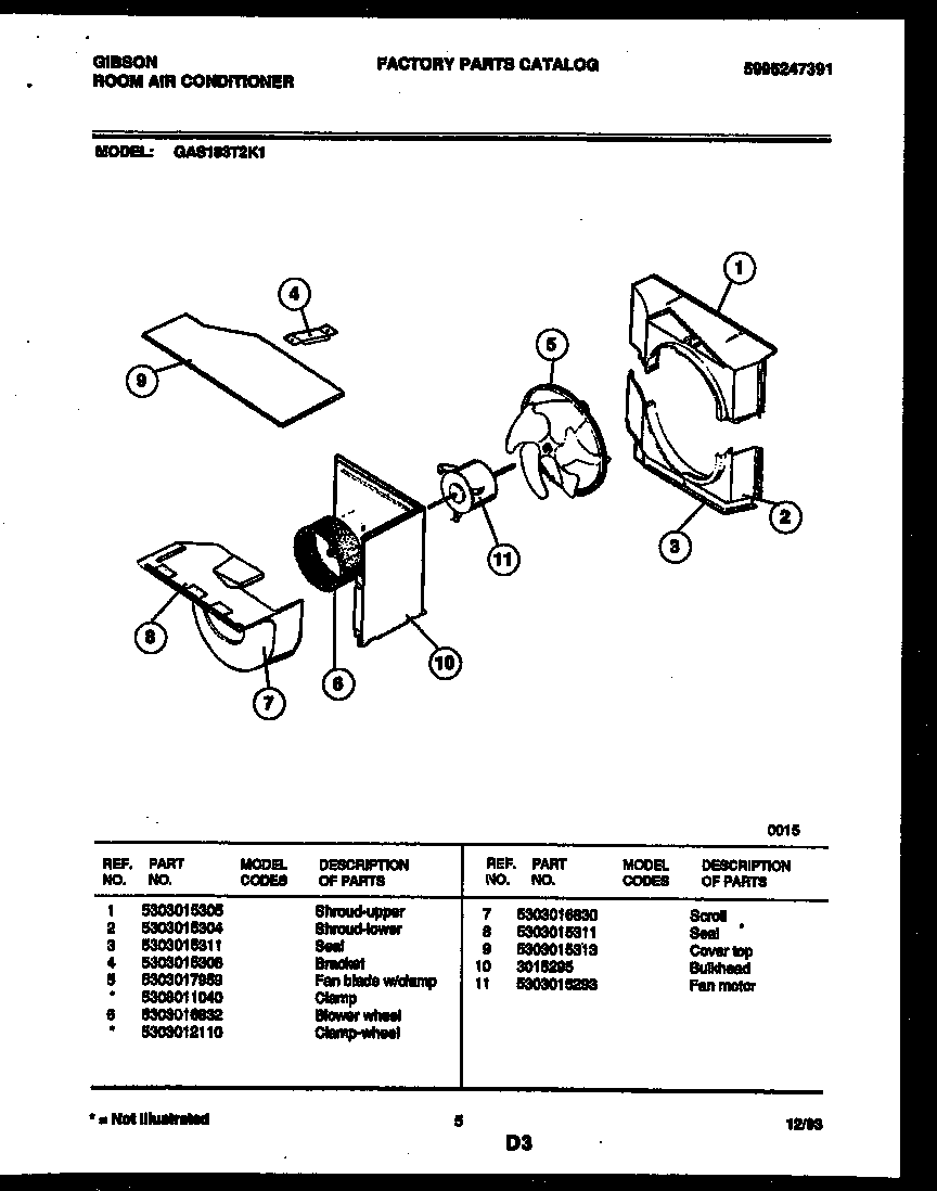 Air handling parts
