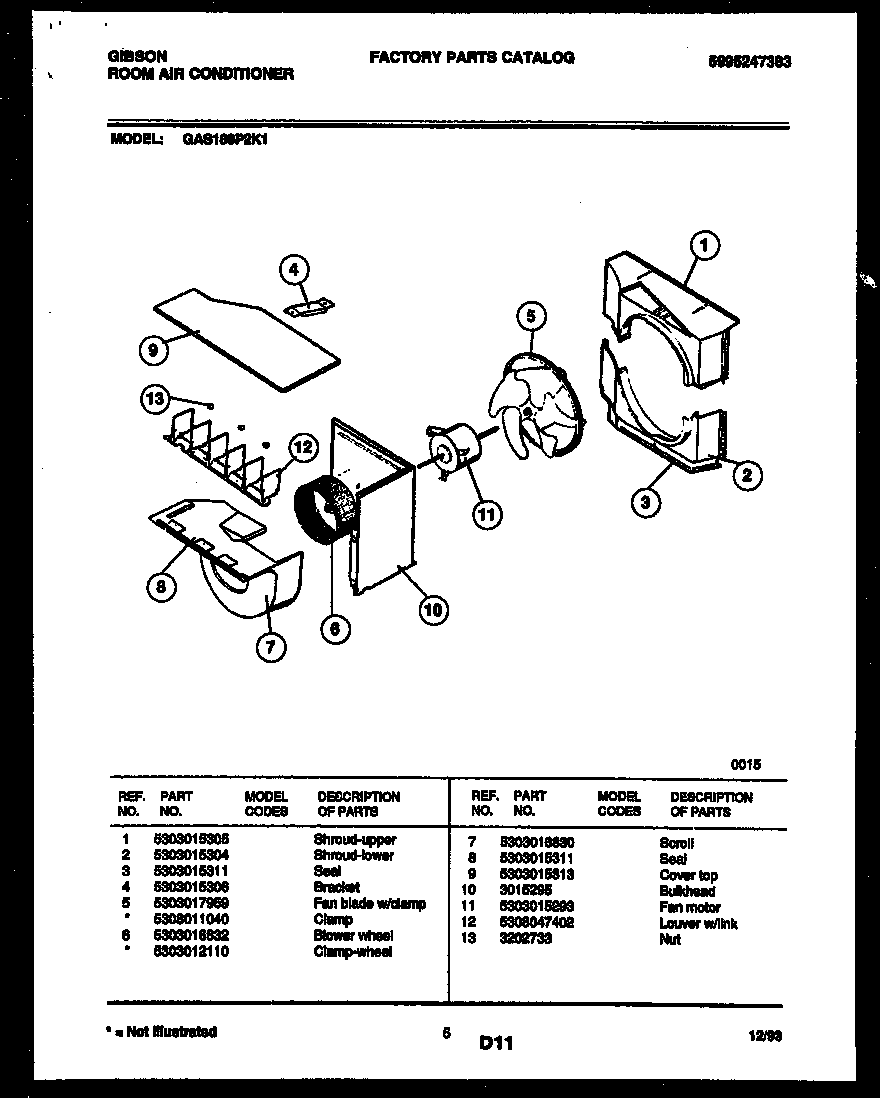Air handling parts