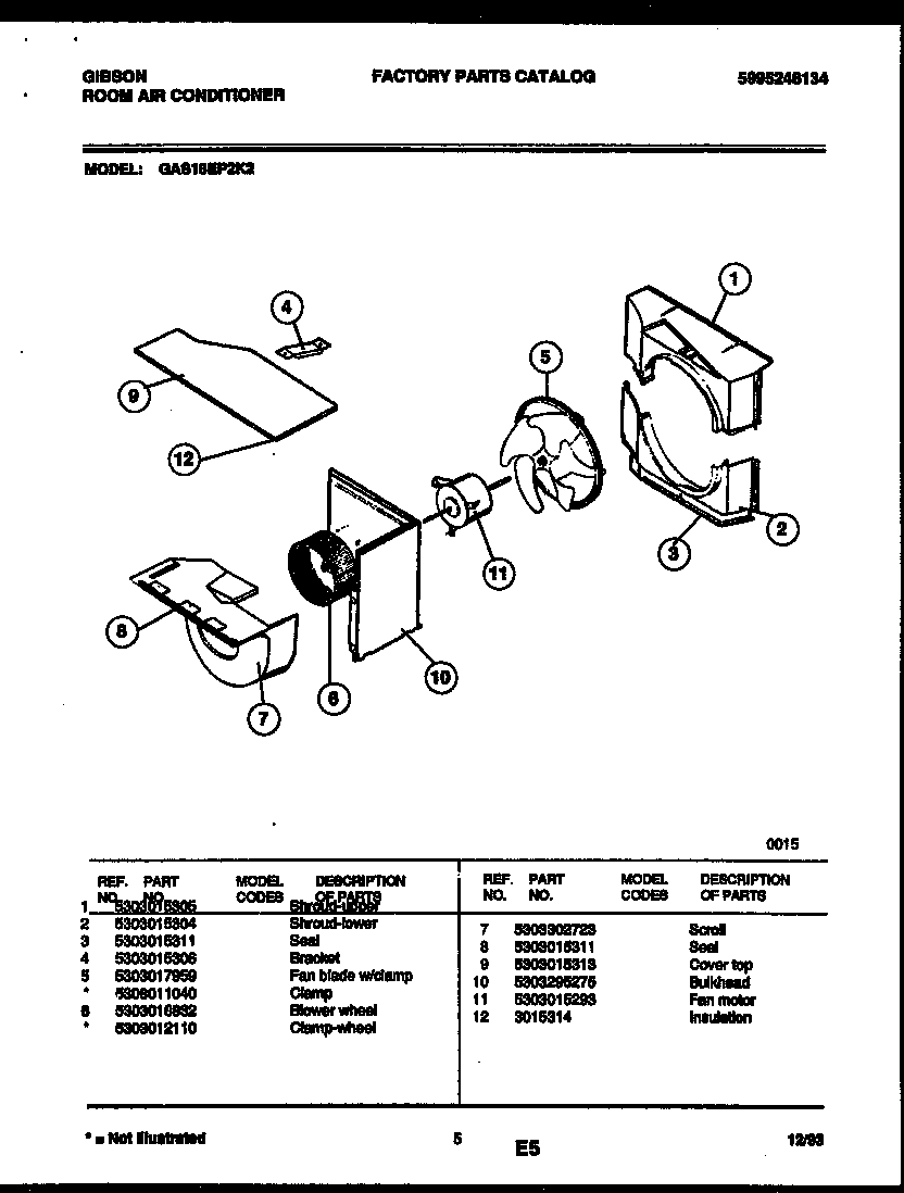 Air handling parts