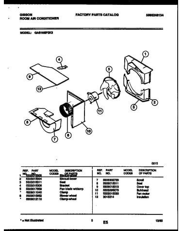 Air handling parts