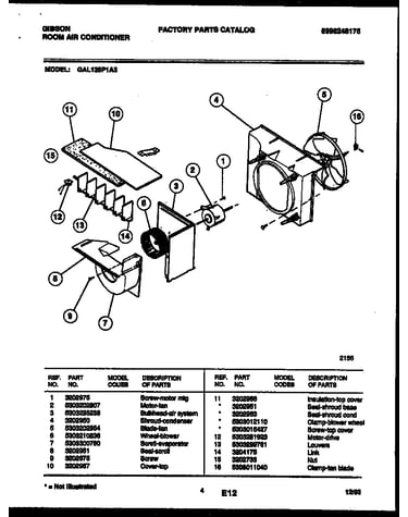 Air handling parts