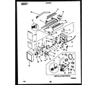 Gibson GRT24WRAD0 ice maker and ice maker installation parts diagram