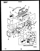 Ice maker and ice maker installation parts