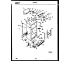 Gibson GRT24QRAW0 cabinet parts diagram