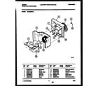 Gibson GAC058S7A1 air handling parts diagram