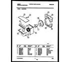 Gibson GAS228P2K2 air handling parts diagram