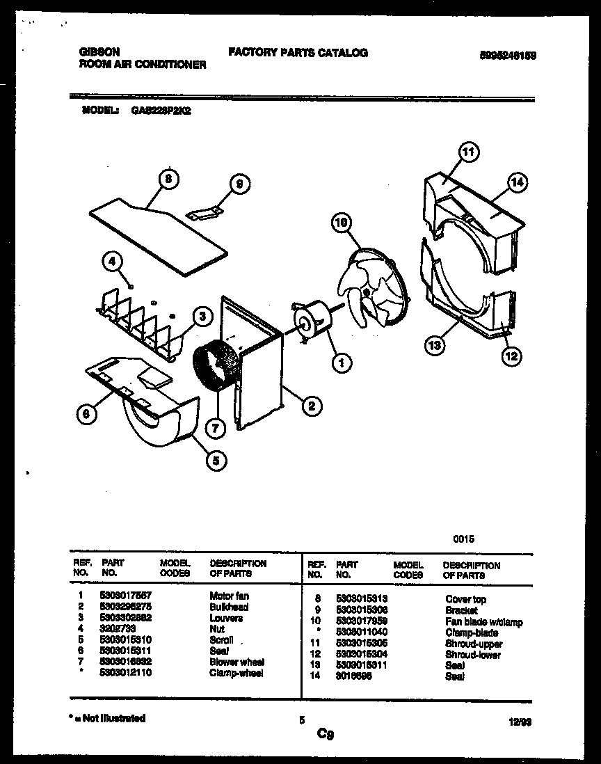 Air handling parts
