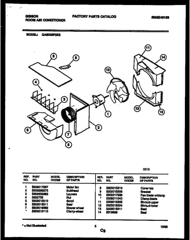 Air handling parts