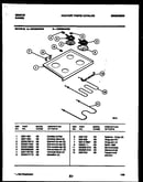 Cooktop and broiler parts
