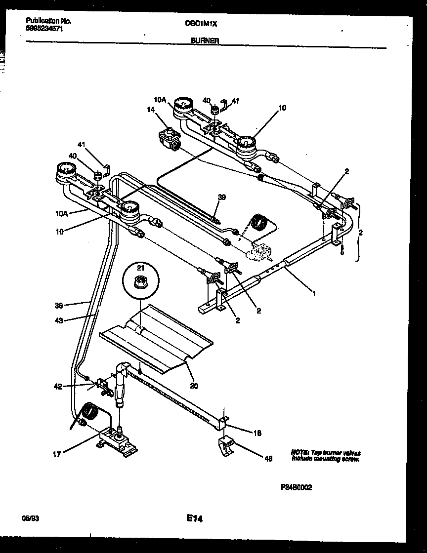 BURNER PARTS