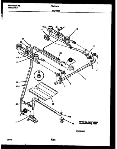 Burner parts
