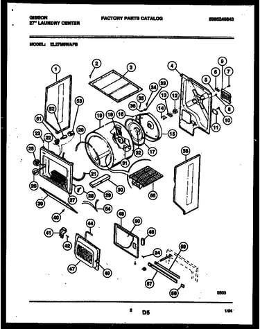 Cabinet and component parts