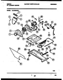 Blower, idler arm and motor parts