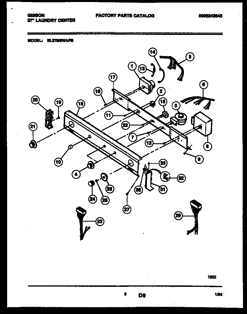 Console and control parts