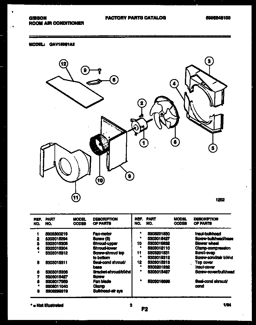 Air handling parts