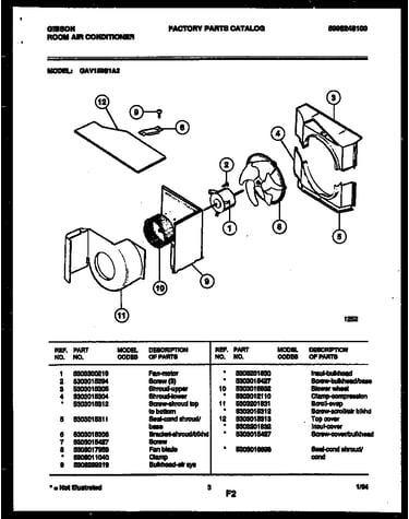 Air handling parts
