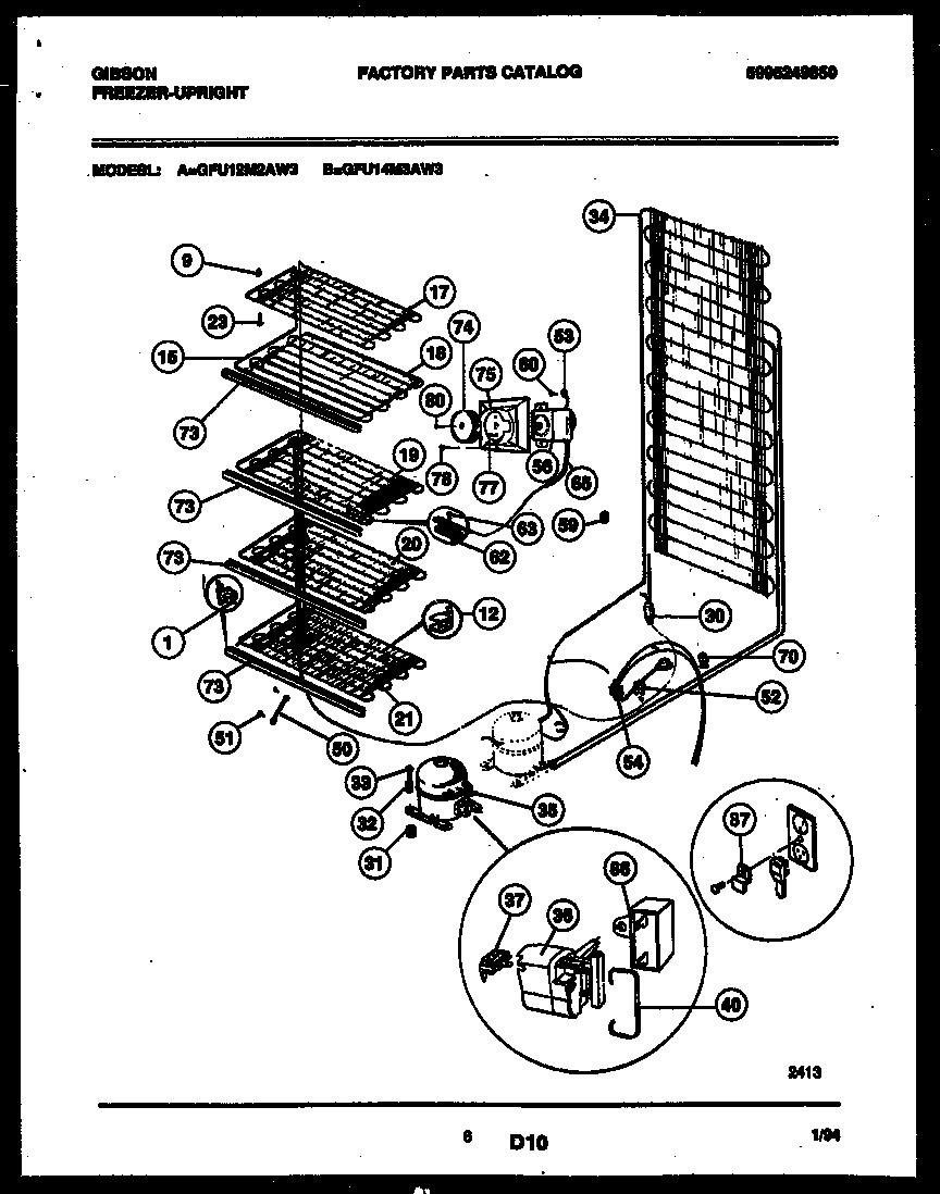 System and electrical parts