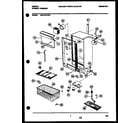 Gibson GFU16F7AW3 cabinet parts diagram