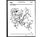 Gibson DE27S8WAGC cabinet and component parts diagram