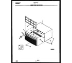 Gibson GAC077T7A2 cabinet front and wrapper diagram