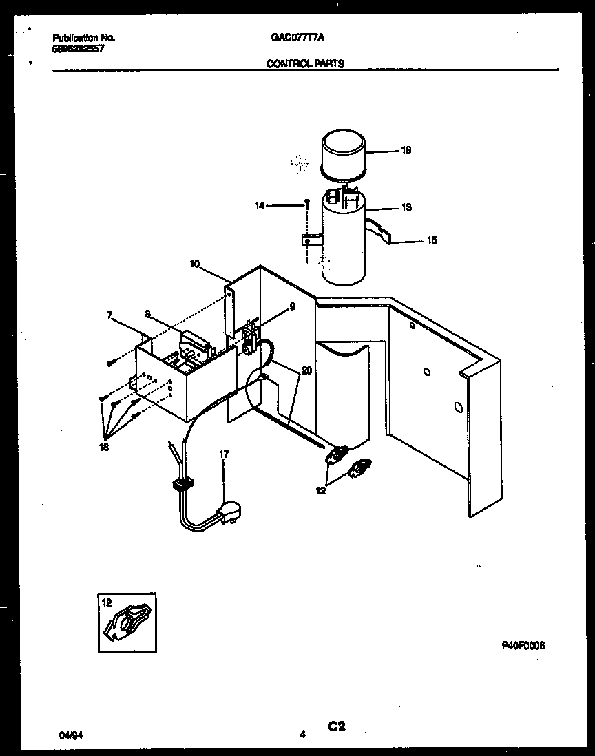 Control parts