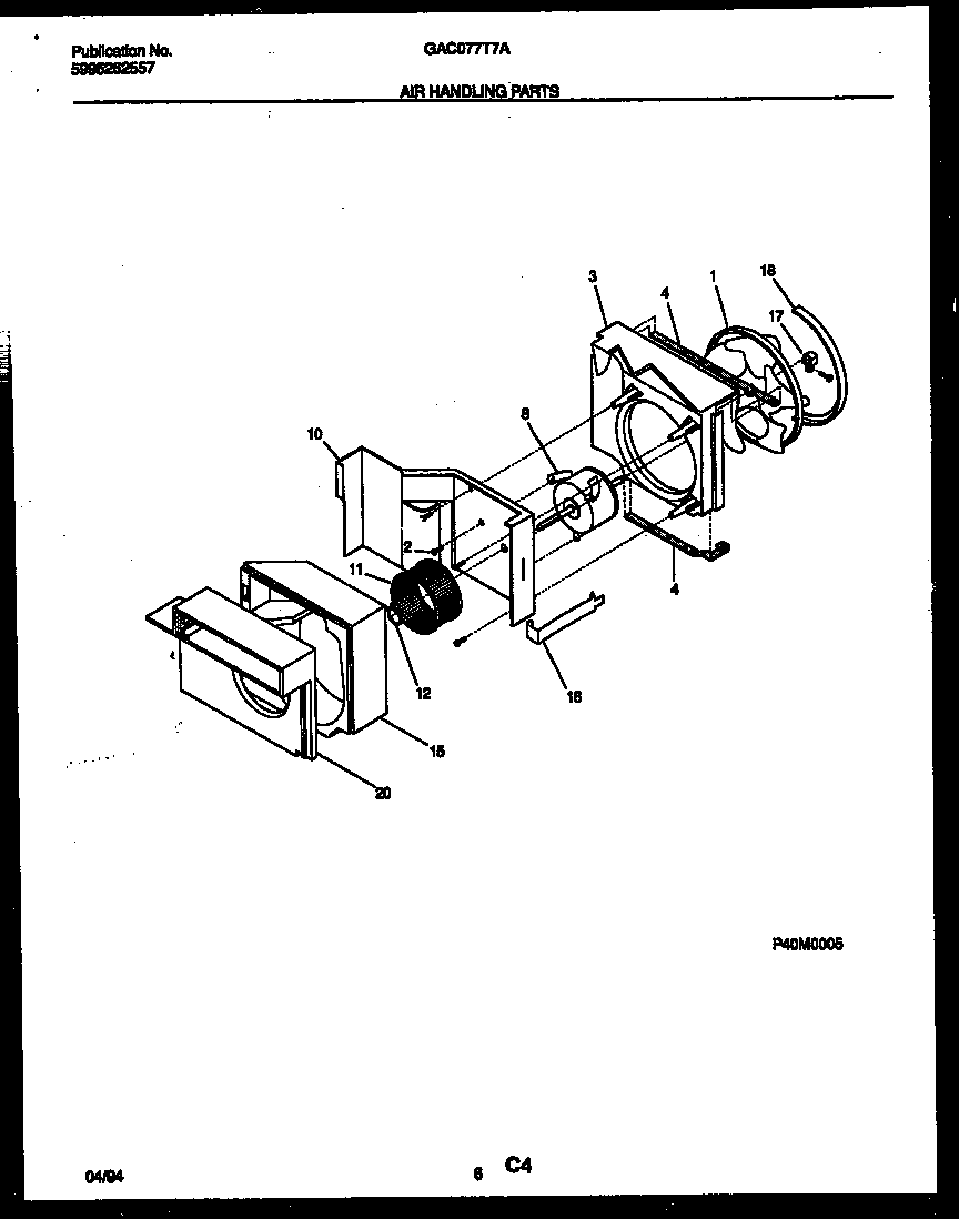 Air handling parts
