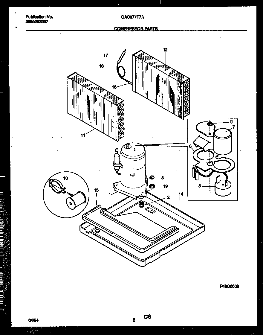 Compressor parts