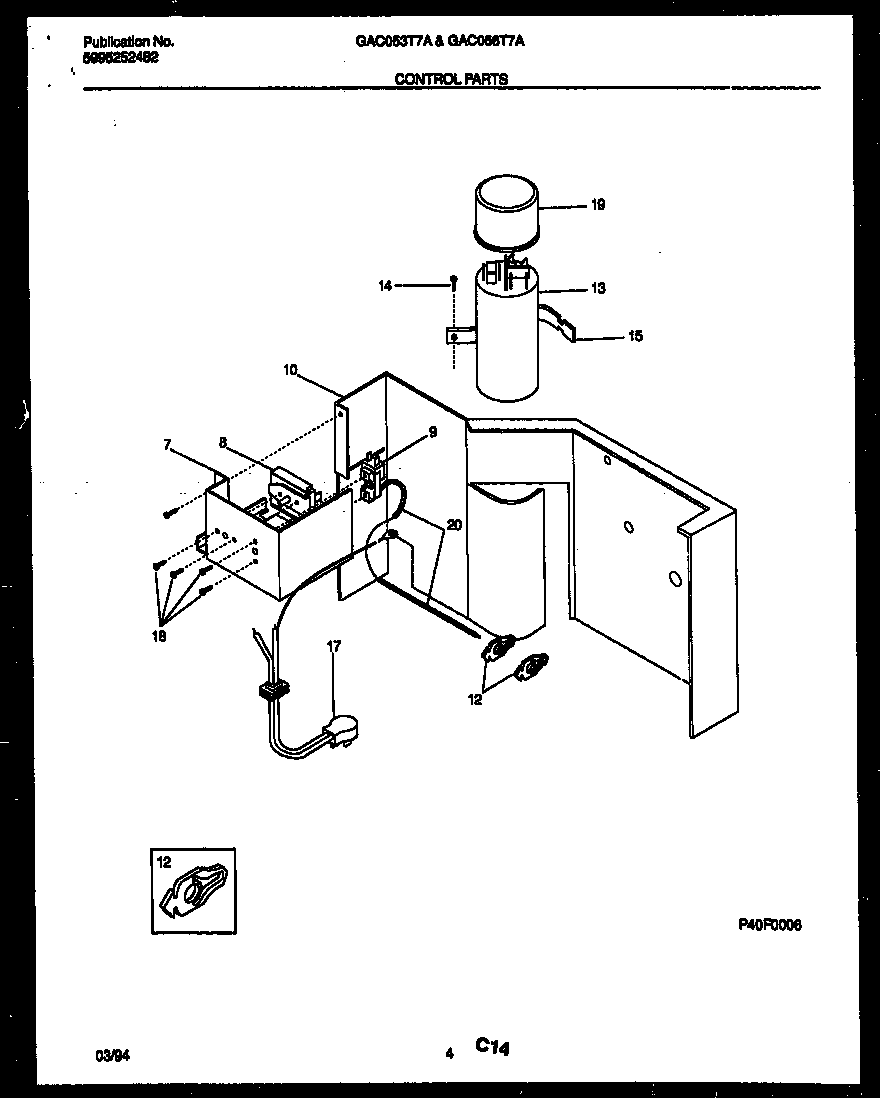 Control parts