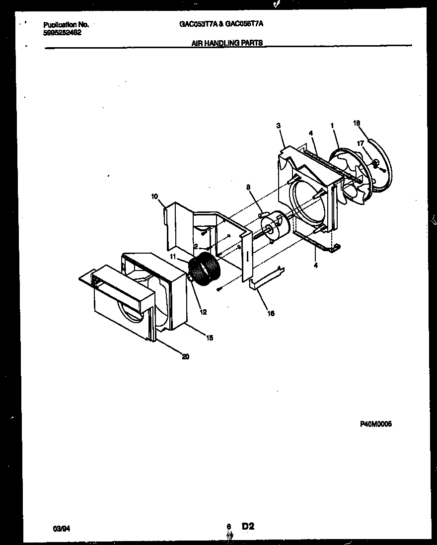 Air handling parts