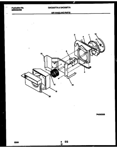Air handling parts