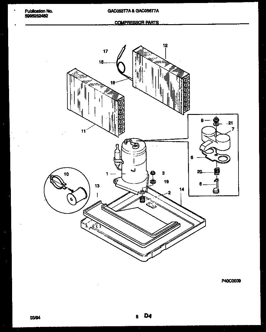 Compressor parts