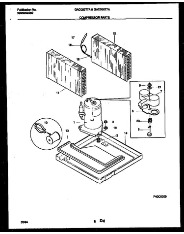 Compressor parts