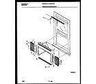 Gibson GAC056T7A1 window mounting parts diagram