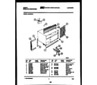 Gibson AL06A5EYA cabinet and installation parts diagram