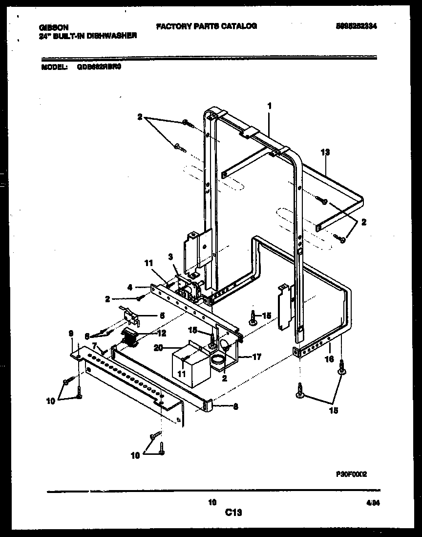 Power dry and motor parts