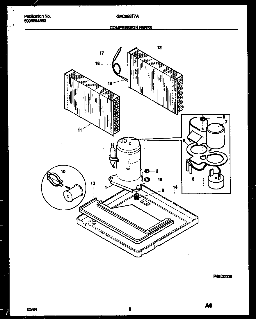 Compressor parts